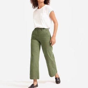 Everlane The Wide-Leg Crop Pant Surplus